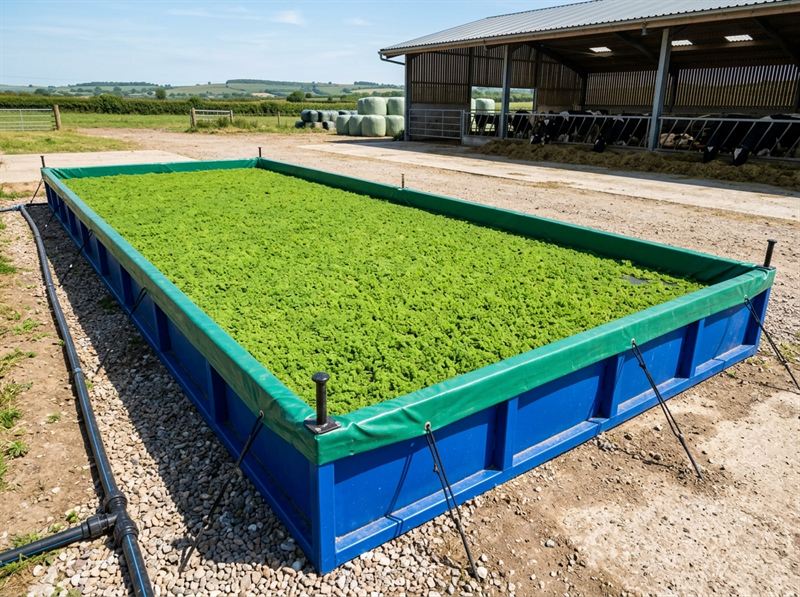Azolla Beds - Livestock Green Feed Cultivation Bed